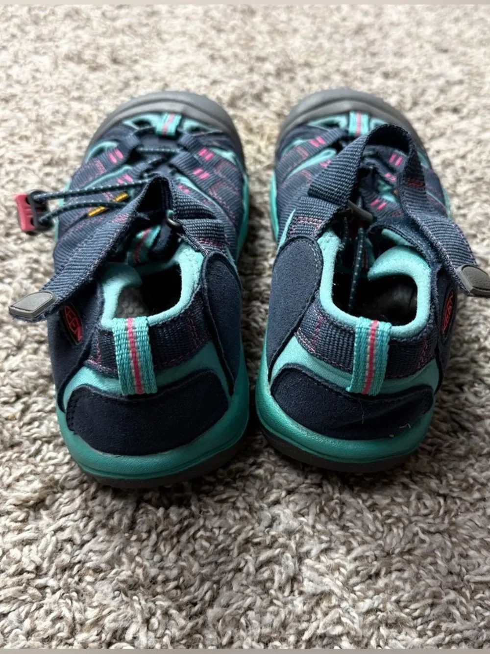 keen Blue, Green & Pink Sandals